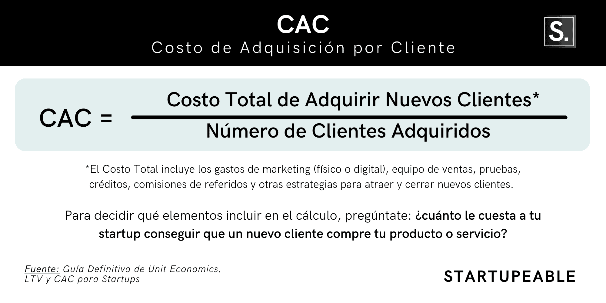 CAC-Formula-Startupeable