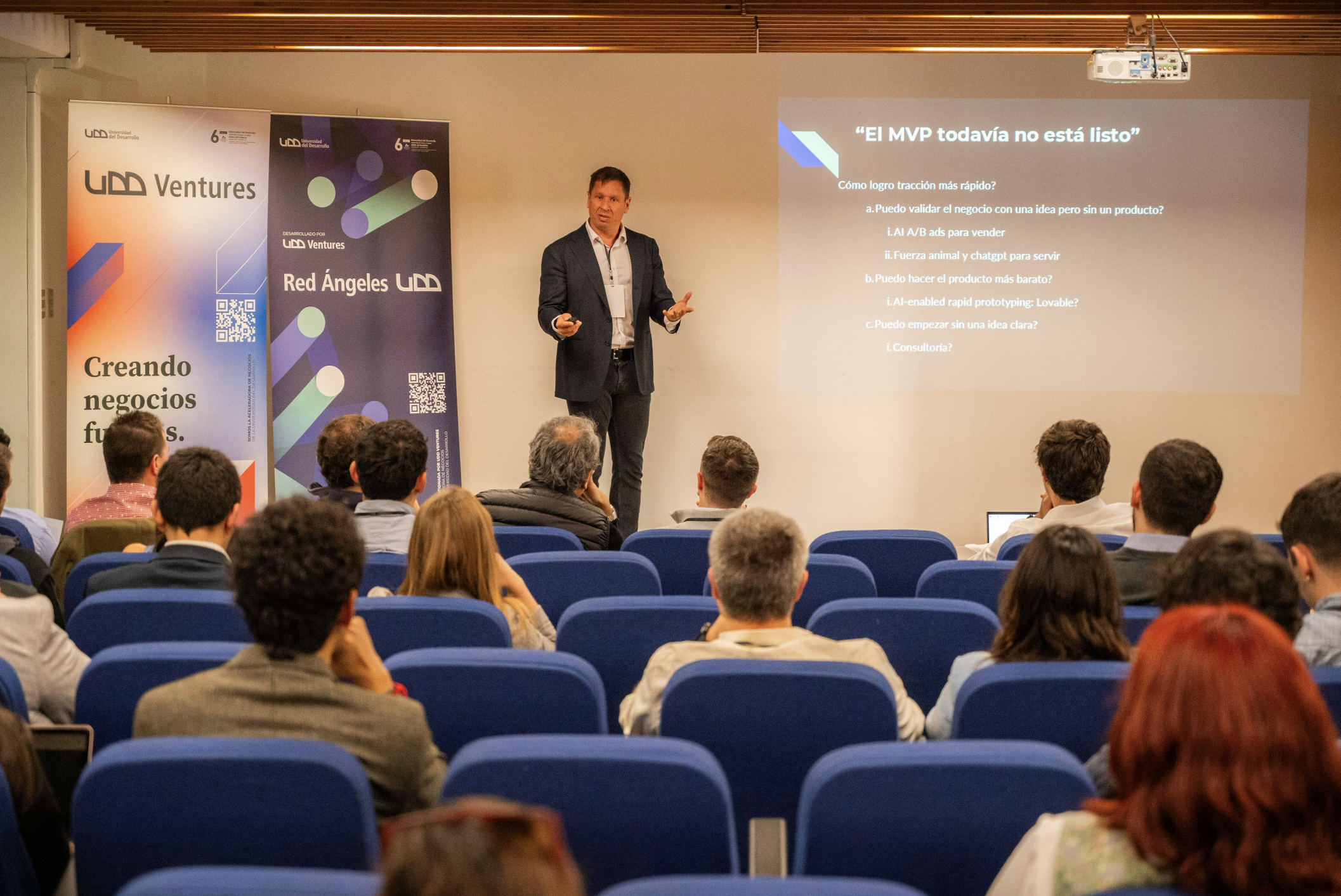 invest tech demoday udd ventures emprendedores gert findel acid labs innovacion corfo startups inversion inversionistas chile