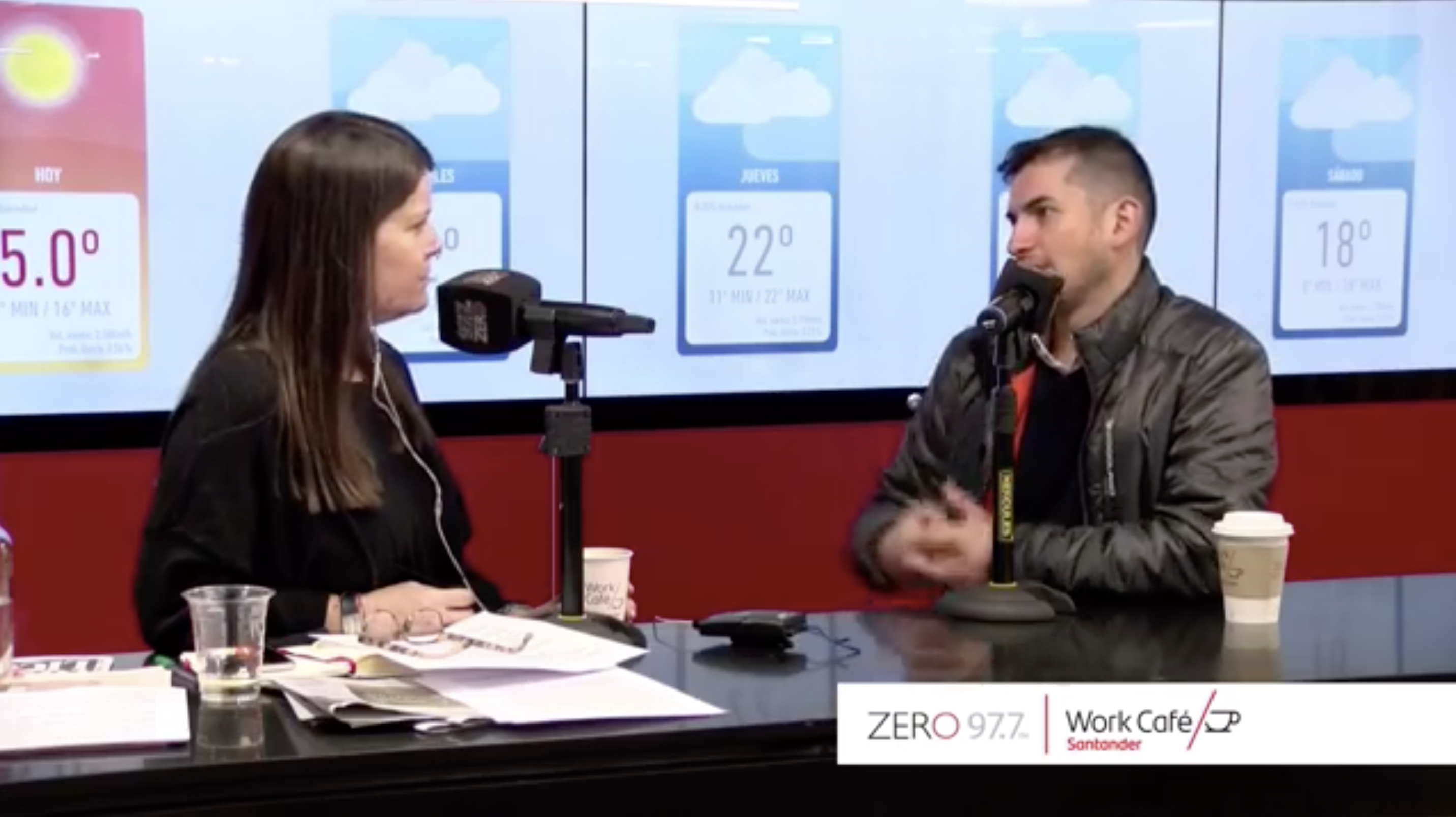 Entrevista a Daniel Molina de Fourdplan en Work Café, Radio Zero